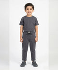 Kids Smart Baggy stretchable premium trouser Black BLW-0136