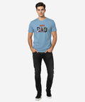 Men’S Super Dad T-Shirt – Sky Tsh-5921 - Sky - View 1