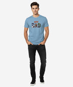 Men’S Super Dad T-Shirt – Sky Tsh-5921 - Sky - View 1