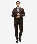 Formal Suit Gst-0124 D-Brown - Brown - View 1