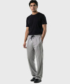 Men'S Baggy Waffle French Trousers - Grey Lwr-0592 - Grey - View 1