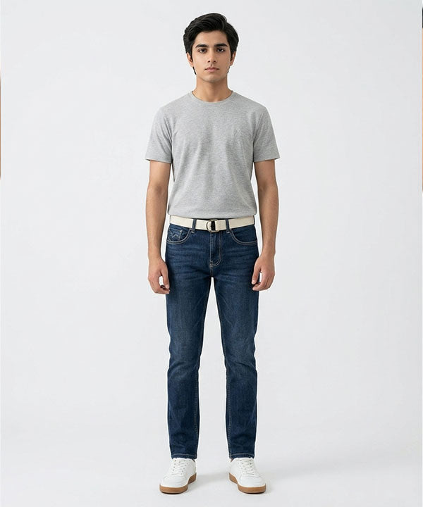 Men's Denim Straight Fit- Jp-2233 Blue - Blue - View 1