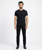 Men's Denim Tailored Fit- Black JP-2016 - Black - View 1