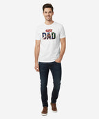 Men’S Super Dad T-Shirt – White Tsh-5921 - White - View 1
