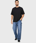 Men's Baggy Carpenter Denim - Blue Jp-1903 - Blue - View 1
