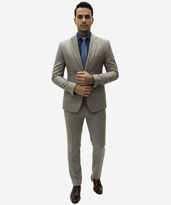 Formal Suit Gst-0122 Coffee - Coffee - View 1