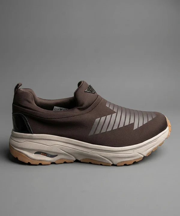 Slip-On Casual Sneakers Fw-0173 Coffee