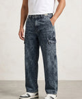 Men's Baggy Carpenter Denim- Jp-2208 Navy - Navy - View 1