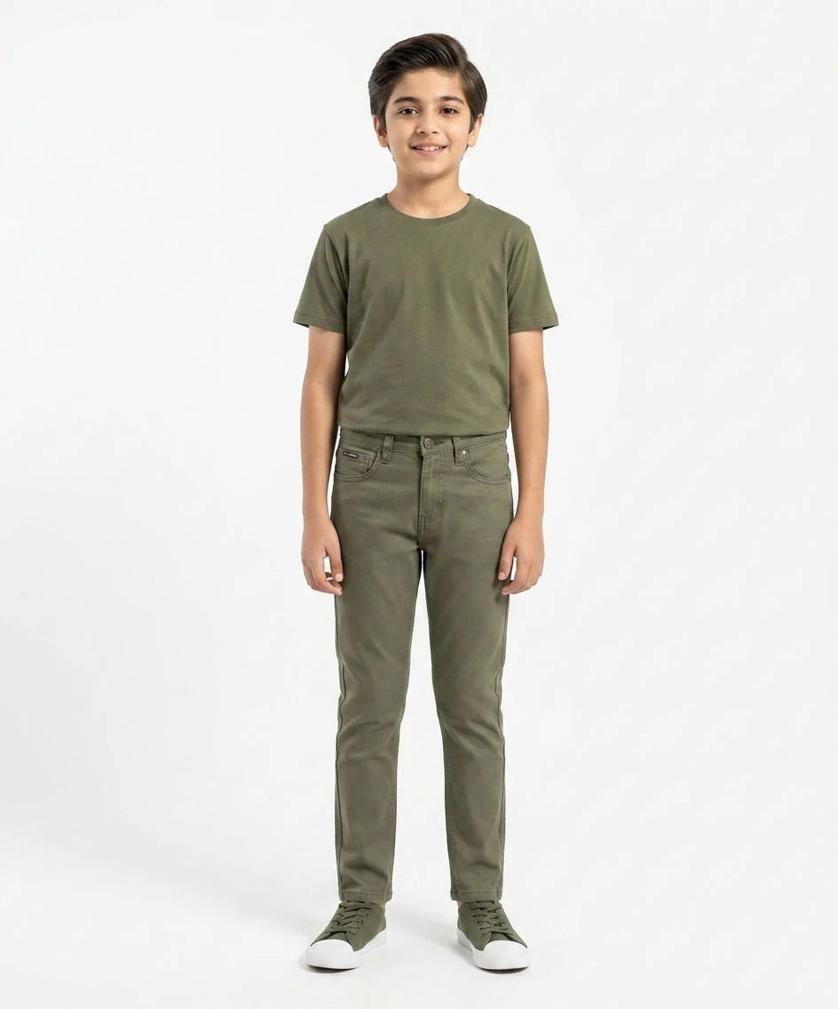 Boys Green jeans pants- Bjp-0266