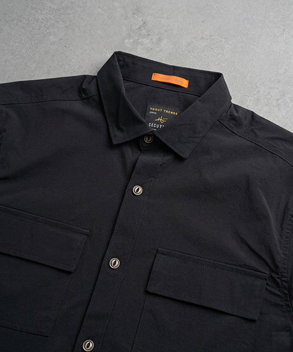 Men's Casual Shirt - Shc-1970 Black - Black - View 2