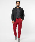 Men'S Sports Trousers Six Pocket - Maroon Lwr-0513 - Maroon - View 1