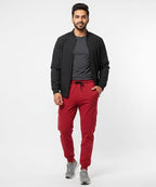 Men'S Sports Trousers Six Pocket - Maroon Lwr-0513 - Maroon - View 1