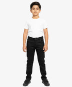 Kids Cotton Chino Pant - Bcp-0048 Black