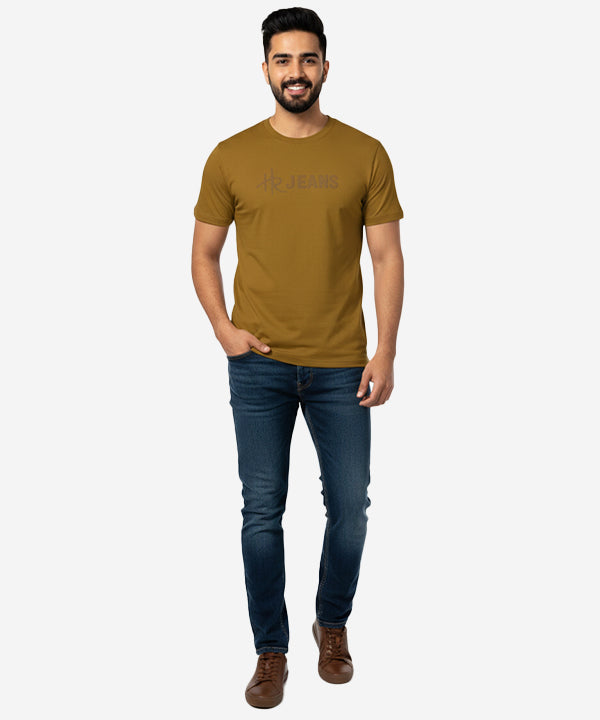 Men’S T-Shirt – Mustard Tsh-5920 -  - View 1