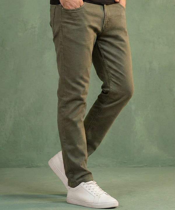 Men's Denim - Green JP-2010 - Green - View 1