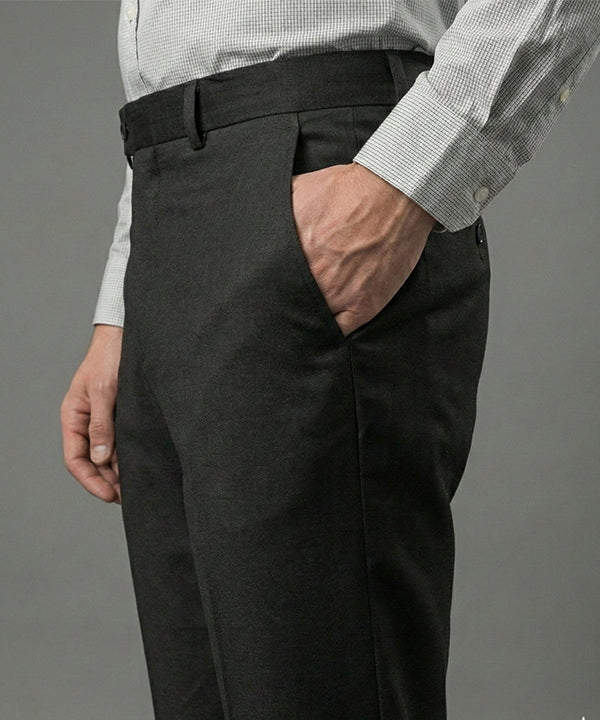 Men'S Dress Pant - Black Dp-0124 - Black - View 2