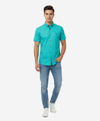 Men's Casual Shirt Half Sleeves - Ferozi Shc-1845 Strech Fabric -  - View 1