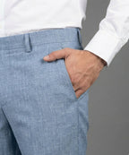 Men'S Dress Pant - Blue Dp-0121 - Blue - View 2