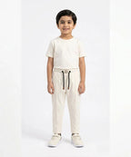 Kids Smart Baggy stretchable premium trouser Fawn BLW-0136