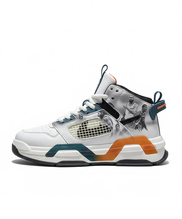 BasketBall Casual Sneakers Fw-0158 White
