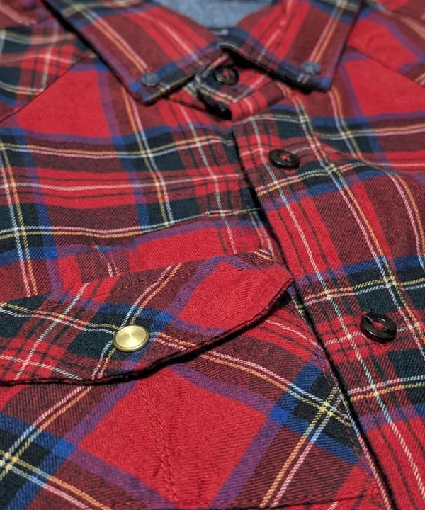 Men's Casual Shirt - Shc-1579 Red Chk