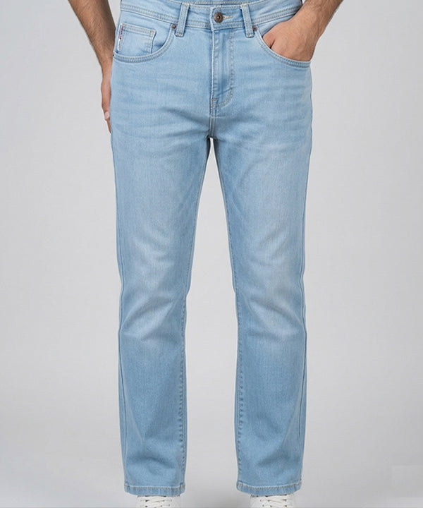 Men's Denim Tailored Fit- JP-2227 Ice Blue - Blue - View 2
