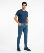 Men's Denim Tailored Fit- Blue JP-1997 - Blue - View 1