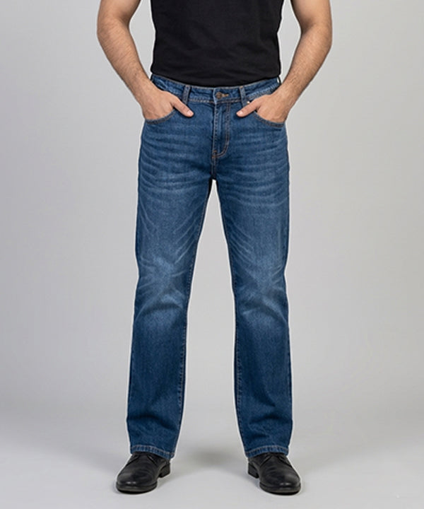 Men's Denim Smart Baggy- JP-2203 Blue - Blue - View 3