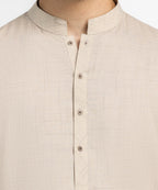 fawn casual kameez shalwar