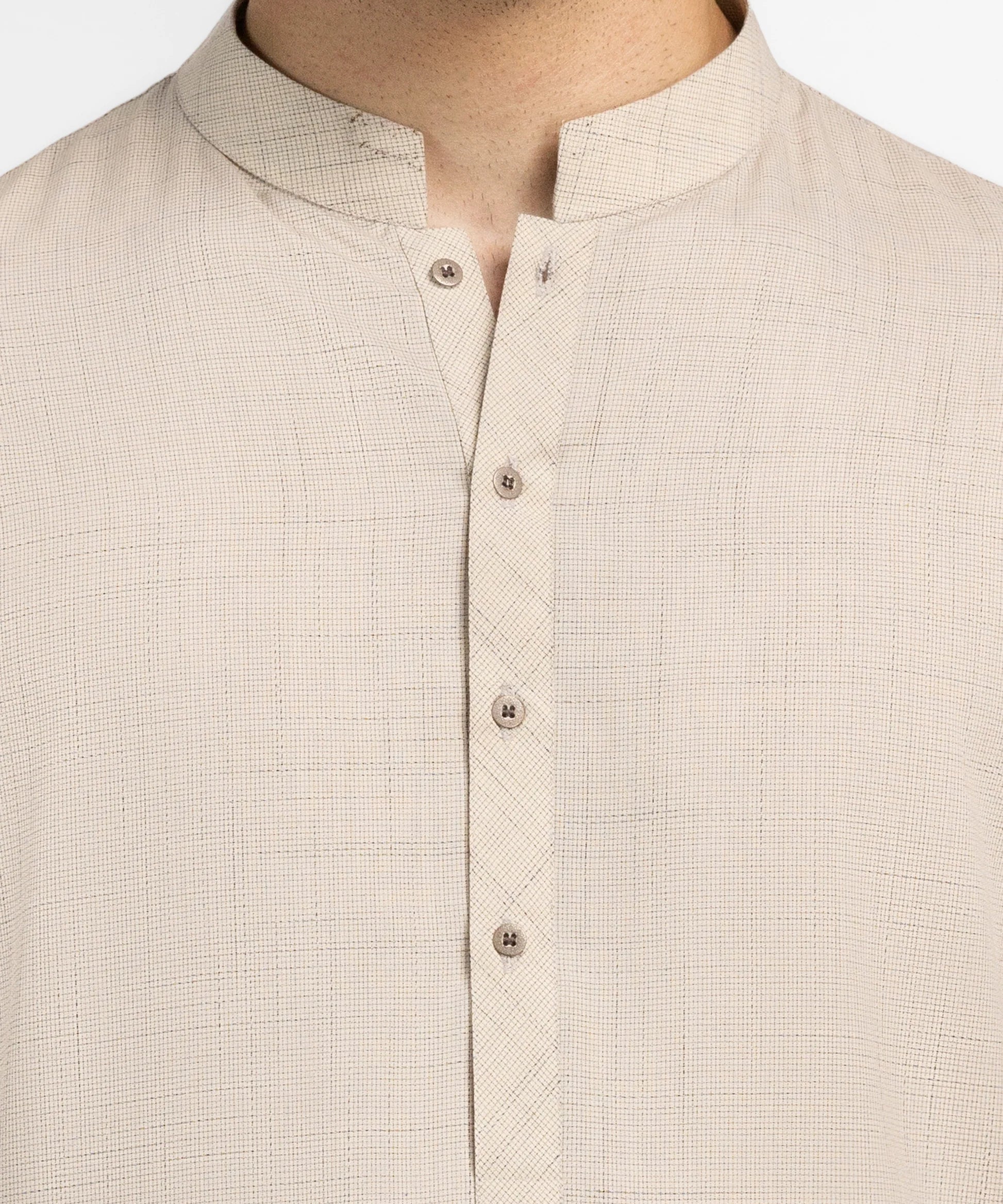 fawn casual kameez shalwar