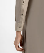 fawn casual kameez shalwar