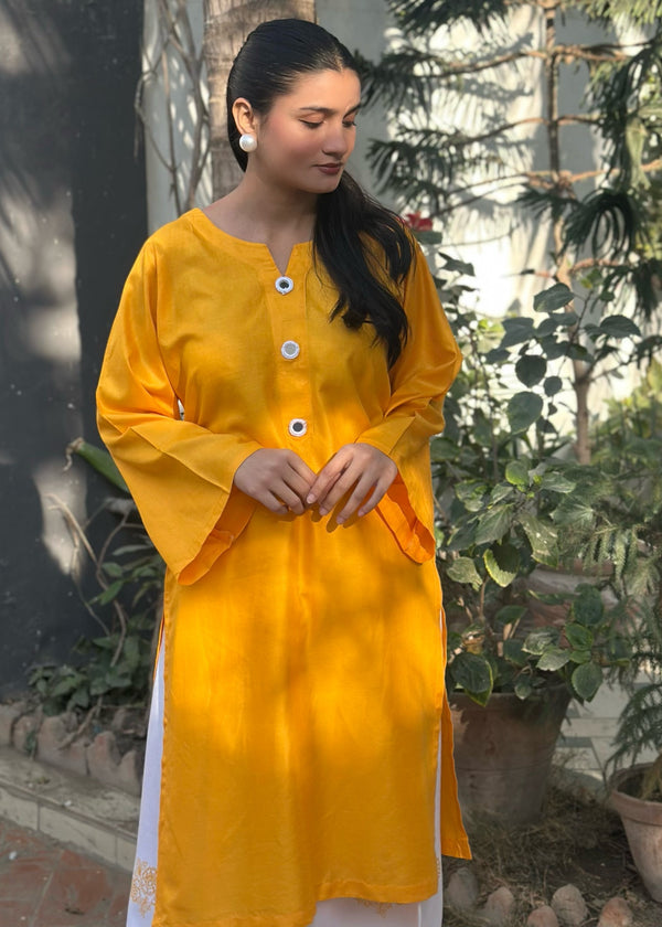 Buy Hayya Yellow 2Pc Online at Shopping Karado