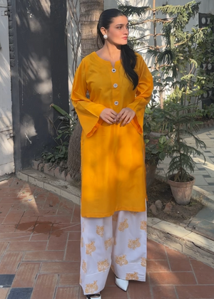 Buy Hayya Yellow 2Pc Online at Shopping Karado