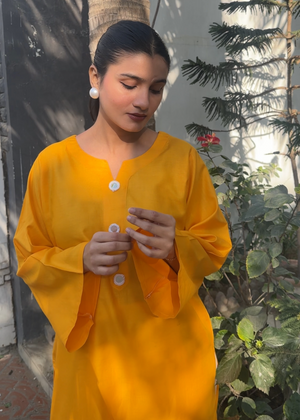 Buy Hayya Yellow 2Pc Online at Shopping Karado