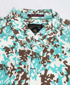 Men's Casual Printed Ferozi Half Sleves Shc-1776 (H)
