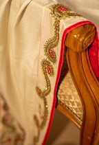 Amber Shawl - White Embroidered Luxury Shawl - Buy Online Pakistan