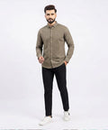 Men's Casual Shirt - Shc-1680 Green (ORG-H)