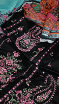 3pc Hussain rebar black lawn