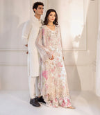 3Pc Abeera Double Net Lawn