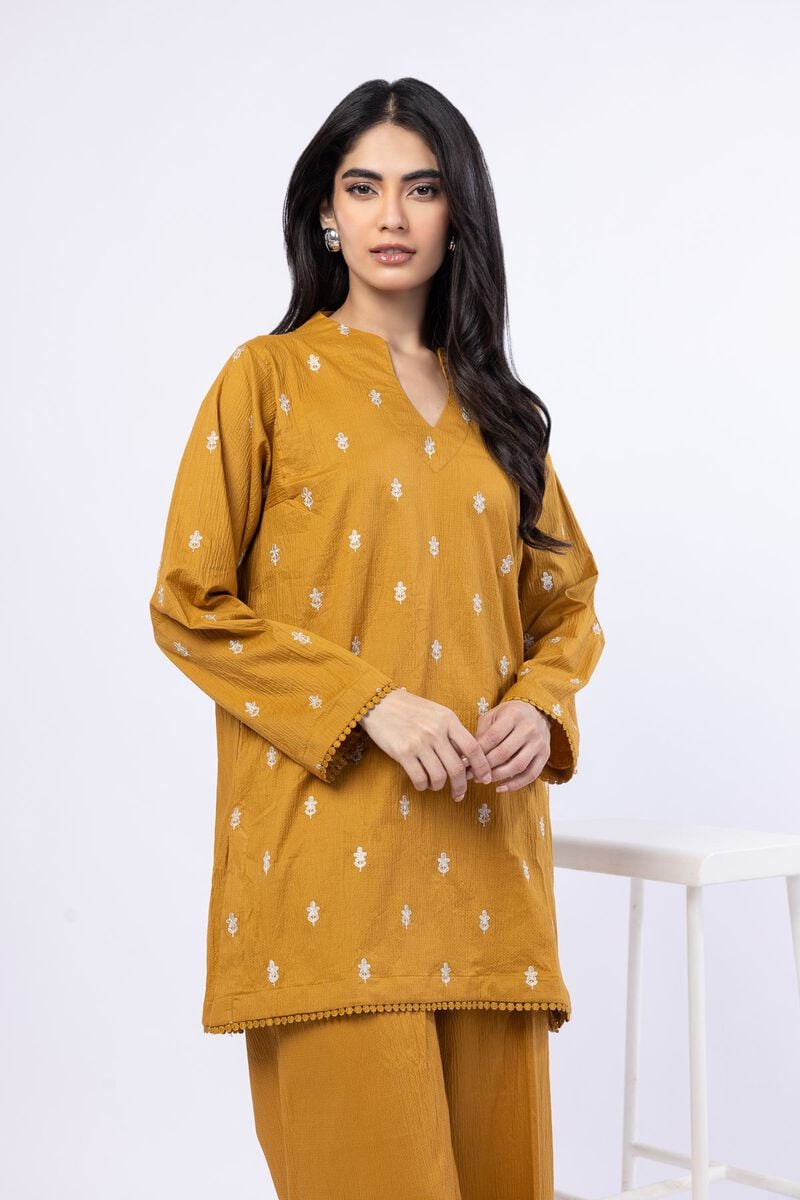 Embroidered | Ripple Crinkle
