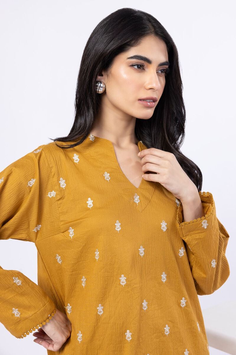 Embroidered | Ripple Crinkle