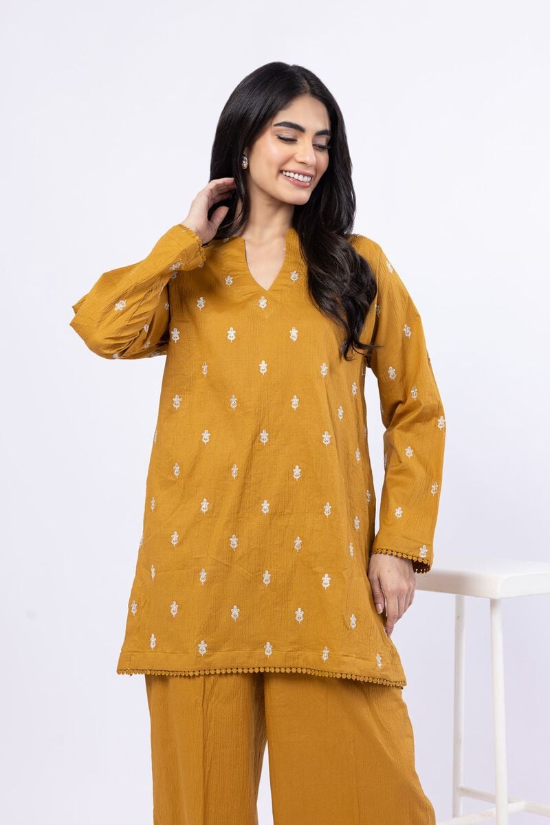 Embroidered | Ripple Crinkle