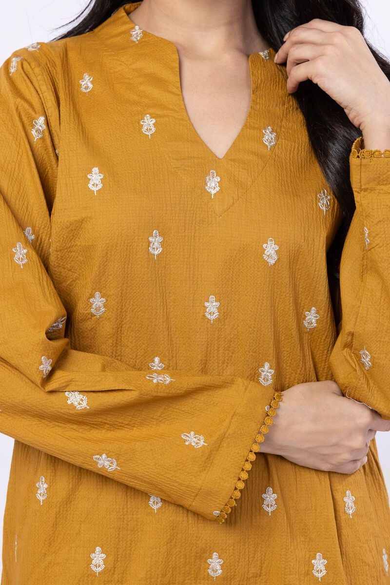 Embroidered | Ripple Crinkle