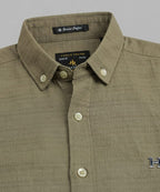 Men's Casual Shirt - Shc-1680 Green (ORG-H)