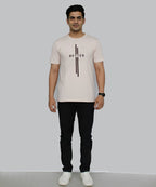 Mens T-Shirt - Light Grey Tsh-5685 - Grey - View 1