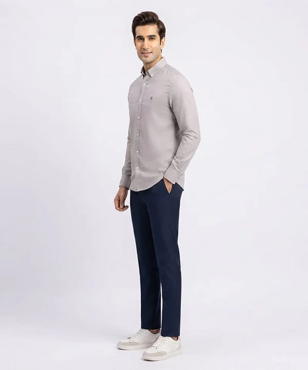 Men's Casual Shirt - Shc-1680 Grey (ORG-H)