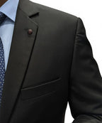 Formal Suit Gst-0125 Black - Black - View 2