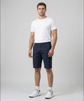 Men’S Summer Cotton Navy Shorts- Br-0105 - Navy - View 1