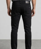 Men's Denim Smart Baggy- JP-2202 Black - Black - View 4