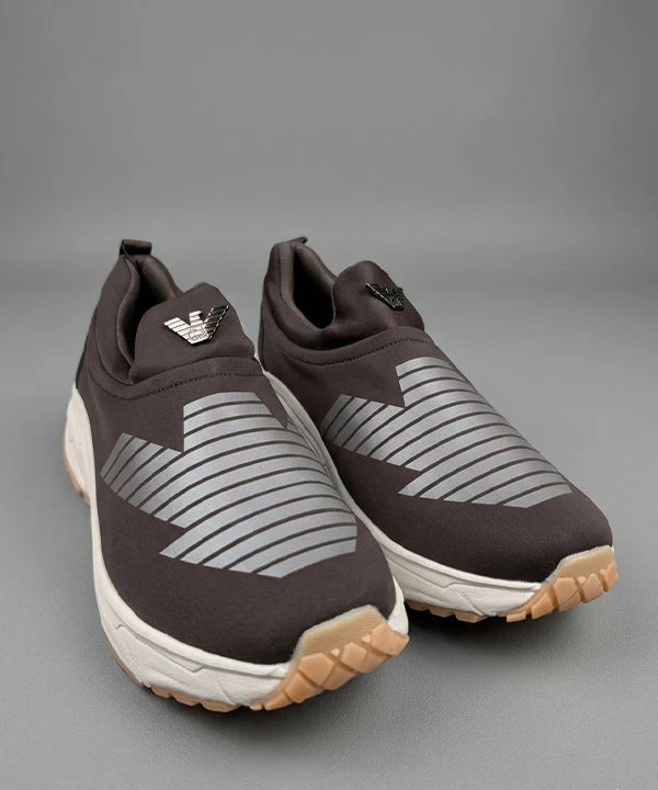 Slip-On Casual Sneakers Fw-0173 Coffee